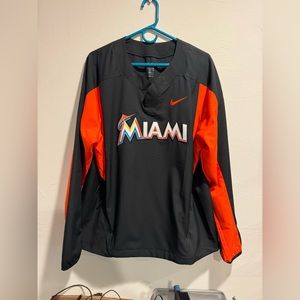 Miami Marlins Nike Windbreaker Men’s Large